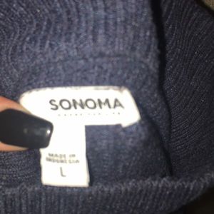 Sonoma blue sweater